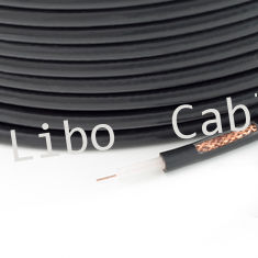 Solid Copper RG213 Coaxial Cable , 50 Ohm Cable With PVC Jacket For Date Transmission