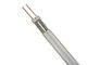 Dual RG6 Coaxial Cable for CATV and MATV , PVC Jacket 75 ohm Video Cable